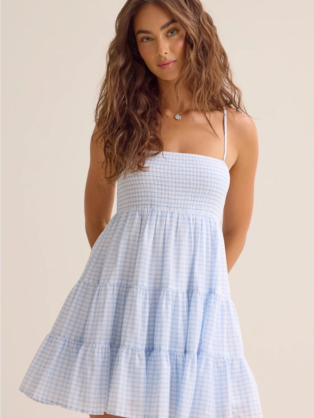Altard State Macy Gingham Mini Dress